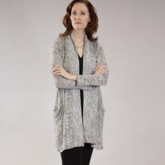 Icing on the Cake Open Drape Cardigan